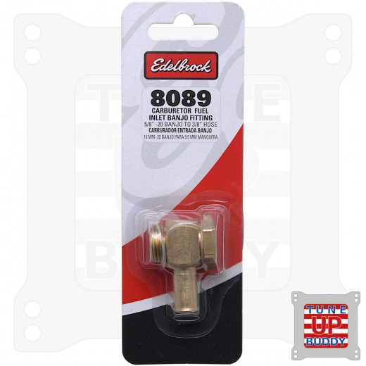 Edelbrock Benzinanschluss Banjo-Fitting 8089