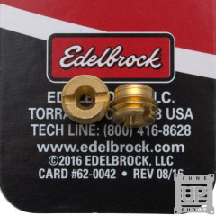 Edelbrock Düsensatz 1435